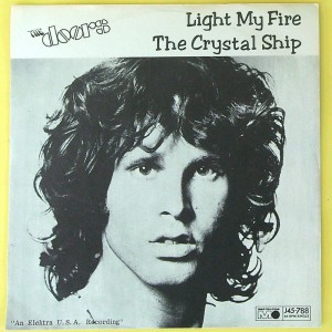 DOORS Light My Fire / The Crystal Ship (Metronome J45-788) Sweden 1968 PS 45 (Psychedelic Rock)